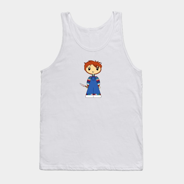 Comicones #14 - Playful Chuck Tank Top by Official Comicones